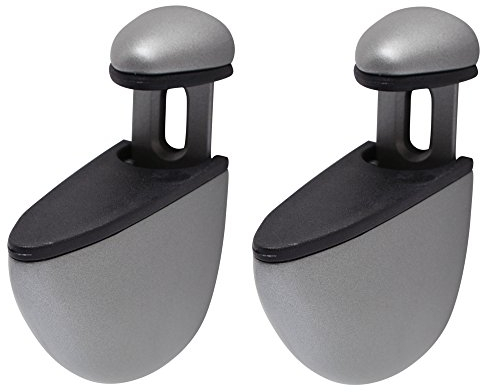 Duraline Select, Regalträger Träger für Regalboards 4-24 mm, silber, Inhalt: á 2 Stück