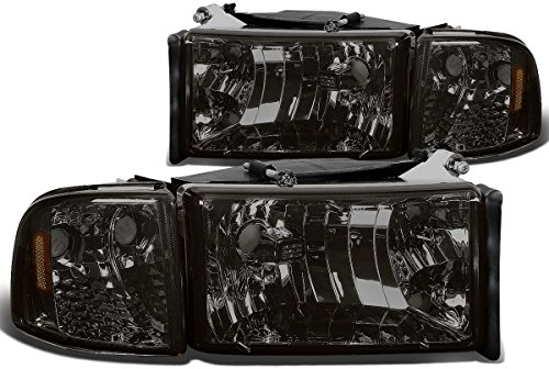DNA MOTORING HL-OH-DR944P-SM-AM Ersatzscheinwerfer für 94-02 RAM