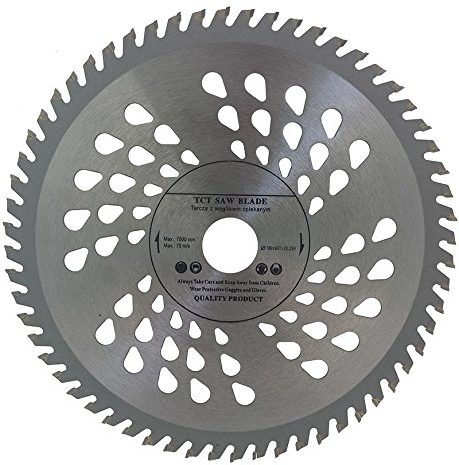 VOYTO Circular Saw Blade (Skill Saw) 180mm x 22.22 Bore (16mm & 20mm With Reduction Ring) for Wood Cutting discs Circular 180mm x 22.22mm x 60 Teeth