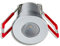 3W LED Mini Einbaustrahler 12V DC offene Kabel-Litzen, Warmweiss IP65 Wassergeschützt Dimmbar Spots für innen- und Außen (Silber, Einzeln ohne Netzteil)