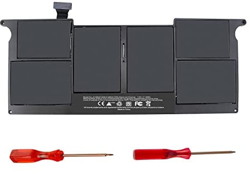 ASUNCELL Laptop-Akku für MacBook Air 11 Zoll A1406 A1495 A1370 (Mitte 2011) A1465 (Mitte 2012, Mitte 2013, Anfang 2014, Anfang 2015) MC968LL / A MC969LL / A MD223LL / A MD224LL / A MD711LL / A