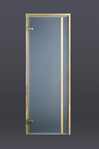Saunatüre Satin-Glas 790 x 1890 mm
