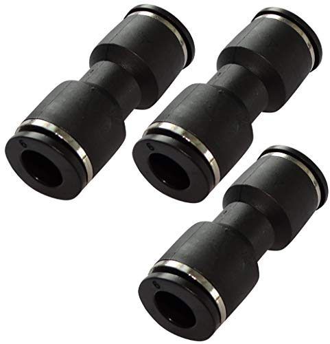 AERZETIX - 3x Racor conexión rápida conector acoplador recto Ф9mm neumático compresor de aire comprimido - C17168
