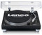 Lenco L-3809 Tocadiscos DJ - USB - con accionamiento Directo - preamplificador - 33 y 45 RPM - mmc - RCA - Salida de línea - Negro