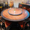 Mantel redondo transparente, de PVC, de cristal, impermeable, 3 mm de grosor, para cocina, oficina, comedor, transparente, 110 cm