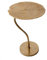 Riess Ambiente Handgearbeiteter Beistelltisch Leaf 40cm Gold im filigranen Blatt Design Wohnzimmertisch Tisch