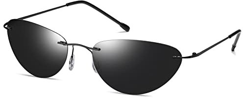 The Matrix Neo Trinity Agent Smith Kostüm Sonnenbrille Herren Damen Randlose Schwarze Brille, Neo Style Schwarz, Einheitsgröße