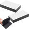Rusoz Klettverschluss Selbstklebend Extra Stark, 12 Paare Klett Klebeband Schwarz Foto Klebepads 5cm x 10cm Nylon Mit Flauschband und Hakenband Geeignet Für Papier Kunststoff Glas Und Metall