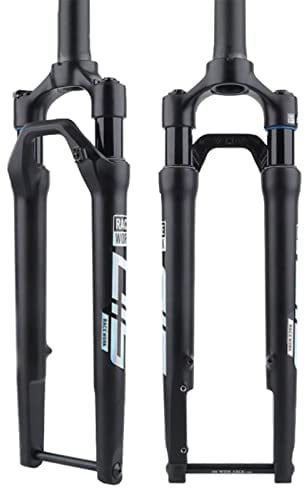 ZECHAO 700C Road Bike Off-road Suspension Front Fork,Ultralight Aluminum Alloy Stroke 40mm 12mm×100mm Axle Maximum Support 48mm Wide Tires Accessories