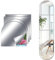JMITHA Selbstklebende Fliesenspiegel 4 Stück 30x30cm Spiegelfliesen Selbstklebend 2mm HD DIY Acrylic Wandspiegel Klebespiegel Wanddekoration Spiegel Zum Aufkleben Klebespiegel für die Wand
