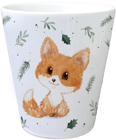 speecheese Baby Fuchs Blumentopf EIN dekorativer Pflanzentopf für die Fensterbank Blumentopf Keramik Übertopf Frauen Natur Motiv Waldtiere Dekoration