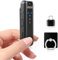 Yusat HD 1080P Mini Körperkamera mit 180 Grad drehbarer Kamera - Tragbares Design mit Rückclip - Ohne Speicherkarte