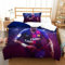 tanzhenning Neymar Bettwäsche 3er Set Mit 3D Bettwäsche-Sets Mikrofaser Bettbezüge, Kinder Bettbezug Set Mit Kissenbezug Single（135x200cm）