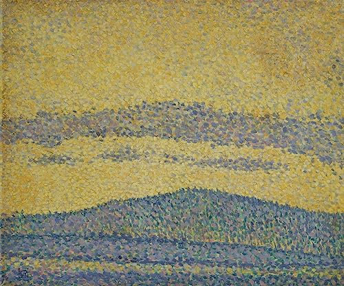 HCOTZHPY Ölgemälde Leinwandbilder Bild Kunst Leinwand Malerei Landschaft von Théo Van Rysselberghe Ölgemälde Bilder für Wanddekoration 60x90cm