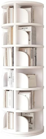 Mehrstöckiges drehbares Regal Erwachsenen-Kinder-Bücherregal Größere Abstände Ermöglicht eine Vielzahl von Gegenständen Geeignet für eine breite Palette von Anwendungen(190 * 46cm)