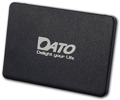 DATO 512 GB SSD 2,5 Zoll SATA III Internes Solid State Drive, 3D NAND, SLC Cache, bis zu 535/500 MB/s, kompatibel mit Laptop und PC Desktop