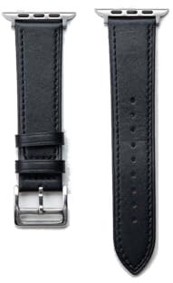 Faux Leather Strap Compatible with Apple Watch Series 1 2 3 4 5 6 SE SE2 7 8 9 Ultra - Men Women 38/40/41/42/44/45 mm, 38/40/41mm, Faux Leather