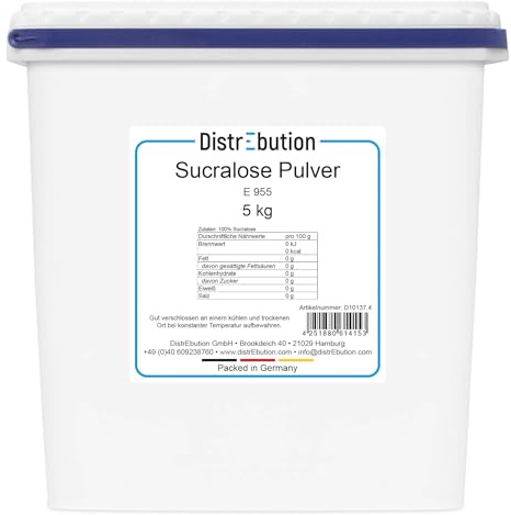 Sucralose Pulver kalorienfreier Zuckerersatz 5kg Süßstoff 600x süßer als Zucker