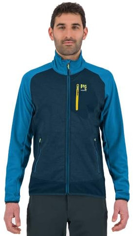 Karpos Maglia Secondo Strato Termica Uomo Inverno 2500491 052 ODLE Fleece Midnight/Diva Blue (L)