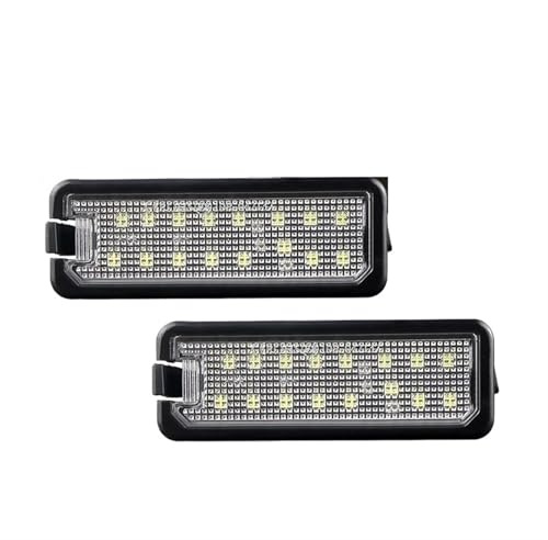 Plate Light 2X Car LED Number License Plate Lights Lamp Replacement For VW For GOLF 4 5 6 7 6R For Passat B6 Lupo For Scirocco Polo For Beetle Eos Plate Lamp