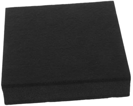 Vaguelly 30cm x 30cm x 4.5cm Black Soundproofing Noise Cancelling Pad for Drums, Subwoofers and Speaker Isolation Vibration Absorbing Acoustic Foam for Home Studio and Equipment