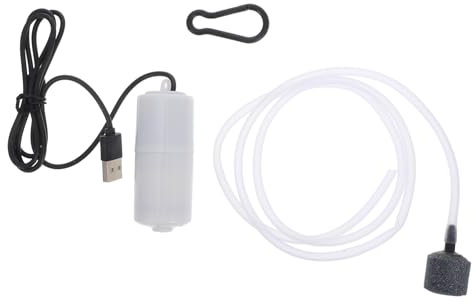 TOYANDONA Mini Usb Aquarium Luftpumpe Leise Sauerstoffpumpe Mit Stabilem Luftstrom Kompakt Leicht Für Kleine Aquarien Und Fischzucht Zuhause Und Unterwegs