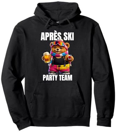 après ski Party Team Pullover Hoodie