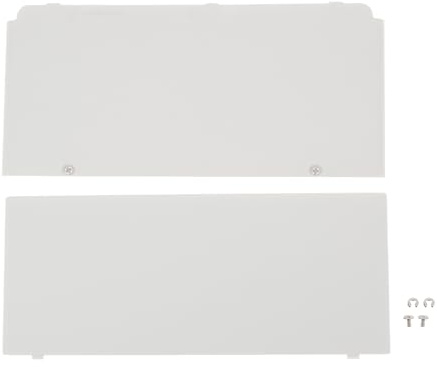 AS Axis Spindleon Front Back Faceplate Plates Upper Battery Housing Shell Cover Compatible with Nintendo New 3DS 2015 Version, White