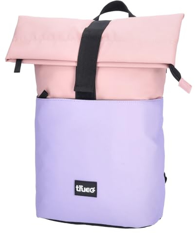 DYX TheTrueC „Alma“ Urban Line Rucksack Flieder Rosa – Stylischer Unisex City Backpack, weich & trendig für Alltag & unterwegs