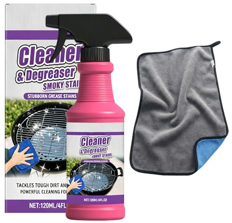 Spray Dégrasseur Pour Gril, 2026 Nouveau Degraissant Cuisine, Nettoyant Grille Barbecue, Nettoyant Multi-usages, Spray Nettoyant Four De Cuisson Poêle Plat De Tache Graisse (1PCS)
