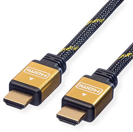 ROLINE GOLD HDMI High Speed Kabel mit Ethernet, 3 m