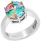 Orphelia Damen-Ring 925 Sterlingsilber Multicolor Zirkonia Gr. 56 (17.7) CC-27/56