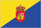 Autoaufkleber Sticker Fahne Spanien - Gran Canaria Flagge Aufkleber