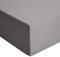 Amazon Basics Spannbettlaken, 200 x 200 cm, 100% Baumwolle, Jersey Spannbetttuch, Matratzenhöhe bis 30 cm, Dunkelgrau