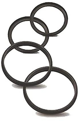 Caruba Step-up/Down-Down Ring 49 mm – 52 mm Objektivadapter – Adapter für Kameraobjektive (4,9 cm, 5,2 cm, schwarz)