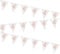 Stunning Rose Gold 40th Birthday Glitz Prismatic Flag Banner (274cm) - Perfect Celebration Decor for Birthday, Anniversary, & More - 1 Pc