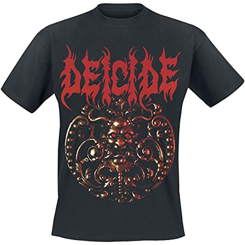 Deicide Men's T-Shirt Black Regular, Black, M