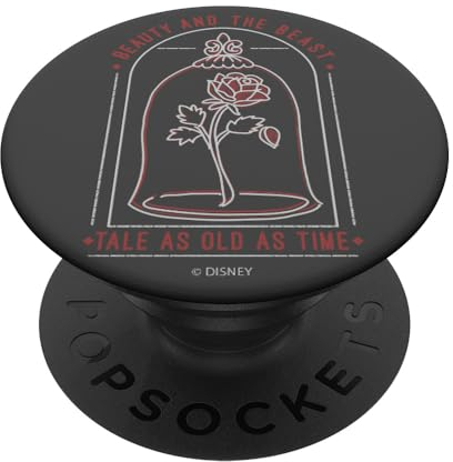Disney Beauty And The Beast Tale As Old As Time Rose PopSockets mit austauschbarem PopGrip