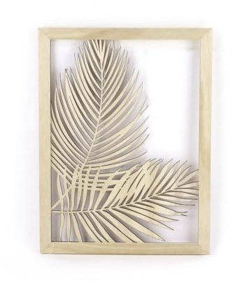 Cadre ajouré Areca en bois 'Graine Créative' 40 cm x 30 cm