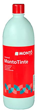 Montotinte Universal. Colorante Líquido Universal para Todo tipo de Pinturas al Agua y al Disolvente. (50ml, Azul 186 (interior))