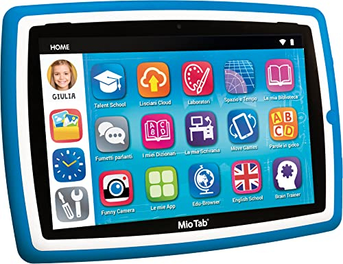 LISCIANI-Mio Tab STEM Coding XL 2022, Bambini da 6 Anni, Schermo 10 Pollici, Memoria 32 GB, Autonomi, capacità sensoriali, Coordinazione Occhio-Mano, Multicolore, 97036