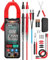 ANENG Clamp Meter Multimeter Tester Auto Ranging TRMS 6000 Counts AC/DC Current Voltage Ohm Volt Amp Meter Meansures NCV Continuity Diode Resistance Capacitance Null/Fire Wire Electrical Tools