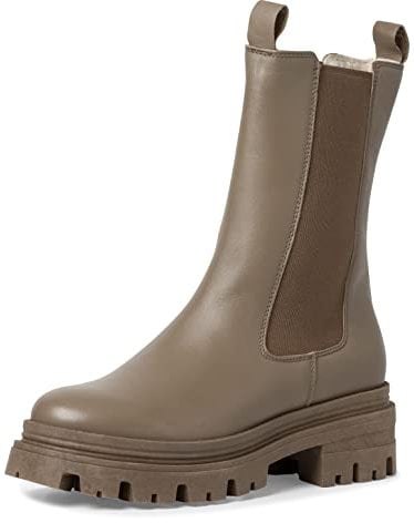 Tamaris Damen Chelsea Boots, Frauen Stiefeletten,Wechselfußbett,Booties,halbstiefel,Kurzstiefel,uebergangsschuhe,SAGE,41 EU