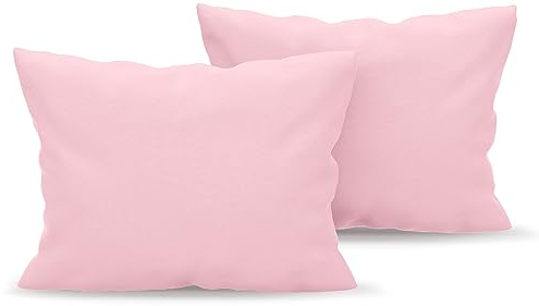 Kissenbezug 50x70 Rosa 2er Set Mikrofaser Oeko-TEX Zertifiziert Dreamzie - Kopfkissenbezug 50x70 Weich