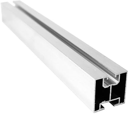 Gal Industrial Aluminiumprofil 40x40 mm Typ T | Länge 16m (8x2m) | Solarschiene Alu Solarprofil Nut 8 & Nut 10 Montageprofil | Photovoltaik Montageschiene