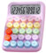 Calculatrice, Calculatrice électronique Colorée, Résistante aux éclaboussures, Exquise pour le Bureau pour la Salle de Classe (Lilas Violet)