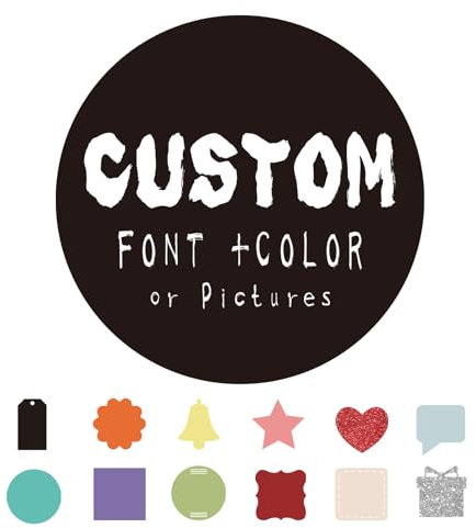Swehooirt Aufkleber Selbst Gestalten 100 Blatt Custom Sticker Personalisiert aufkleber für Firmenlogos Hochzeiten Partys Festivals Logo aufkleber für Kleinunternehmen personalisierte sticker