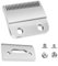 Kaynway Lames de Tondeuse Réglables, 2 Trous Lame de Rechange pour Tondeuse à Cheveux pour Wahl Magic Clip Senior Sterling-4 Super Taper Hair Clipper Modèles # 8591,8400, 8504,1919
