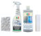 MARBEC KIT CRISTALLO DOCCIA Kit completo per la pulizia e la rimozione di calcare dai cristalli del box doccia. Ideale per ripristinare la lucentezza dei vetri lucidi.