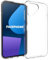 Oprimio Kristallklar Hülle für Fairphone 5 [Silikon Hülle] [%100 Durchsichtig] [Deutsche Material] [Ultra Dünn] Klar Handyhülle für Fairphone 5